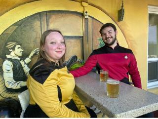 The Star Trek - USS Enterprise Room at the Itty Bitty Inn - 1