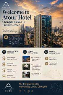 Atour Hotel Chengdu Taikoo Li Future Center - Chengdu - 9