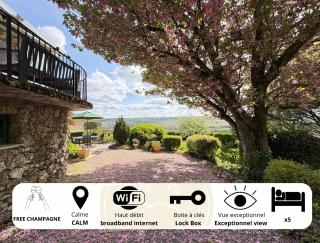 Nuit D'or - Villa des Fleurs - Séjour & Pro - Venteuil - 0