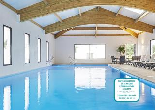 Résidence avec piscine, chalet pour 6 - 6