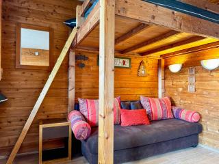 Chaleureux 2 pièces pour 5 au centre d'Avoriaz, skis aux pieds, TV et WIFI - FR-1-314-265 - 2