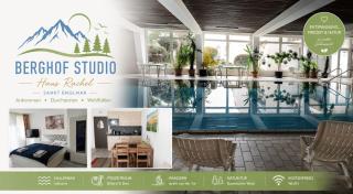 Berghof Studio Haus Rachel mit Pool - 0