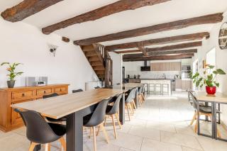 Enclos de la Rive 15 pers piscine chauffée chambres climatisées - 5