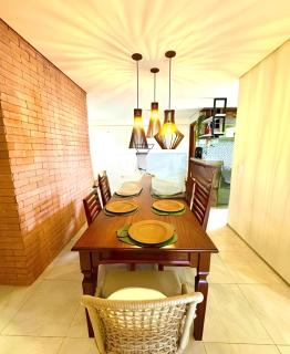 Resort a 55m do Beach Park, pe na areia, 3 quartos - 4