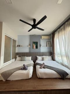 Le Maison Guesthouse Ipoh -Octagon 6 pax - pool - city center - 6