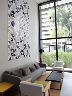 75 New studio w fast wifi, balcony, gym and movie screen - 9