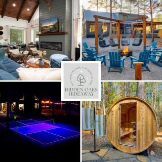 Luxury Retreat, Glow Pickleball, Backyard Cinema, Sauna and Game Room - 0