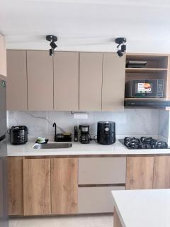 Apartamento moderno balcón, Wifi, Netflix-Rionegro - 7