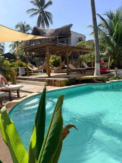 Cabaña de Playa con Piscina privada, Ruta Punta Mango - 1