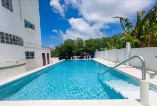 See Belize WATERSIDE Sea View Family Apt for 6 with Kitchen, Balcony, POOL & Overwater Deck near Airport, Restaurant, Bar & Casino - 0