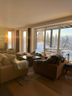 Falken Mountain Lodge - 90 m2 ski-in & out, fireplace, sauna and views - 0
