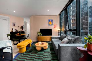 SOUBA Modern & Unique 2BR Apt - Free Parking Pool & Gym - 0