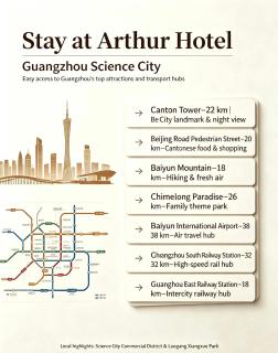Arthur Hotel Luogang Xiangang Metro Guangzhou - 5