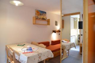 Residence 3000 - Studio divisible lumineux · Accès direct aux pistes · Balcon · Vue pistes MAE-7129 - 3