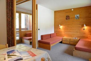Residence 3000 - Studio divisible lumineux · Accès direct aux pistes · Balcon · Vue pistes MAE-7129 - 0