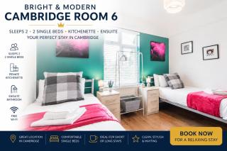 Bright & Modern Cambridge Room 6 - 0