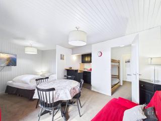 Studio spacieux 4/6 pers, au pied des pistes, balcon sud-ouest, proche commerces - FR-1-398-639 - 7