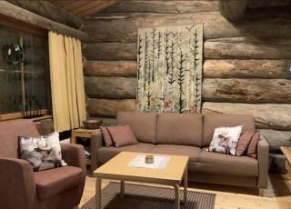 Rantaruka - Cozy Log Apt with Sauna & Ski-Bus 100m - 4