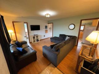Downtown home with private hot tub & WiFi - walk to beach - dog-friendly yard - 5
