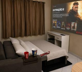 Apart 106 Apto com Mini Cinema Praia e Shoppin - 9