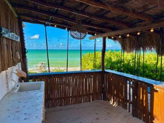 Beachfront House with Terrace & Bar, AC, 6 Max - 3