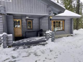 Mäntyruka B4 - Rustic Log Apt for 6 in Ruka - 6