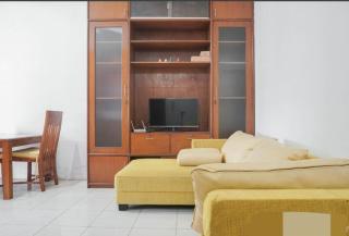 Mall connected cosmo mansions thamrin city mall best option best location one bedroom modern furniture flat with balcony economical perfect vocational apartment super comfortable - 8