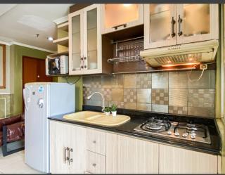 Mall connected cosmo terrace thamrin city mall spacious best location 2 bedroom luxurious furniture with balcony economical perfect vocational apartment super comfortable - 0
