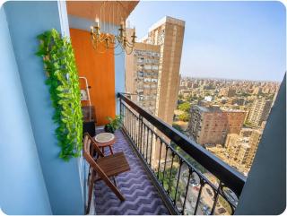 Nile Front 3BR Maadi Balcony & Stunning Views Jacuzzi in Select Units - 3