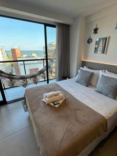 Melhores Flats - Encantador, vista para o mar - 0
