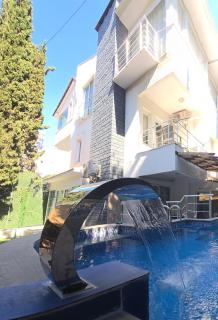 ELIT1-14 BEDS-7rooms FULL TRIPLEX VILLA in BELEK with 10meter PRIVATE POOL & GARDEN WI-FI- Full Kitchen & Bed Equipments-New Air Conditions free parking - 9