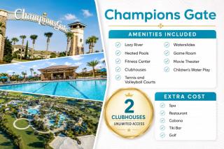 Beautiful 2BR with Waterpark & Private Game Room - 5