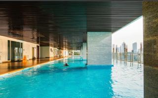 Menteng park emerald 2 bedroom spacious luxury with balcony central jakarta hotel grade facilities near 3 malls - 2