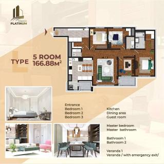 Platinum Tower Luxury 3BR Apartment - 6