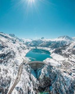 7ème ciel Tignes 2100m - Vue lac du chevril & Grande Sassière - 4 pers - 0