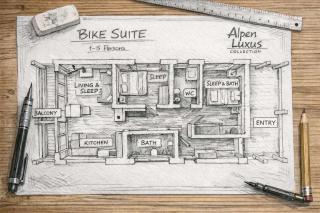 BIKE Suite - Balcony pool and sauna access - 6