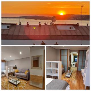 Estudio céntrico con garaje y vistas al mar. - 0