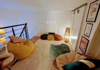 Duplex vue mer à deux pas de la plage, balcon et espace cinéma - 9