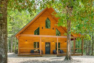 Private Hot Tub + Fire Pit: Broken Bow Escape - 0