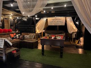 Spacious Cabin with Private Hot Tub, and Private Pool, in 5 Acres - intimate Special stay For 2 Adults - plus 1 child under 2 and up to 2 dogs stay for free - 5