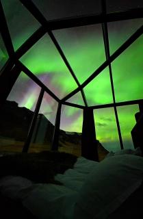 Aurora Glass Cabin II Private sauna and Jacuzzi - 1