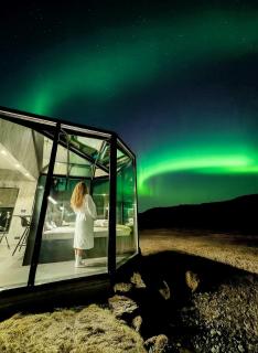 Aurora Glass Cabin II Private sauna and Jacuzzi - 0
