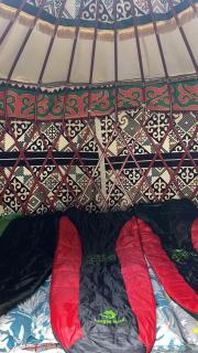 Sirota camp in yurt - 1
