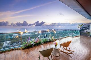JTI Seaview Resort 丨 20-200m to the beach Haitong Bay - 5