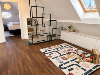 Viel Platz! Apartment direkt an der Isar nahe Altstadt - 8