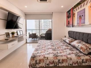 Great apartment in Bocagrande with sunset & beach view - 8