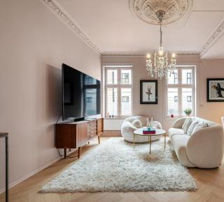 Large classical 4BR by the Royal Palace at Frogner - 2