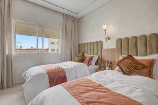 Élégant Cocon au Cœur dAgadir à 7 Min à Pied de la Mer Appartement Hôtel - 9