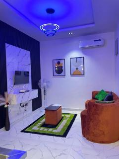 Luxury 3 Bedroom Apartment with Pool Gym PS5 and 24 Hours Light Lekki - 3