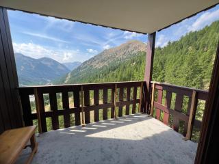 L'ALPAZUR 5 personnes pieds des pistes terrasse vue - 2